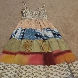 5/$50 Mandee 💯% silk maxi dress